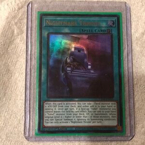 Yu-Gi-Oh! Card Noghtmare Throne